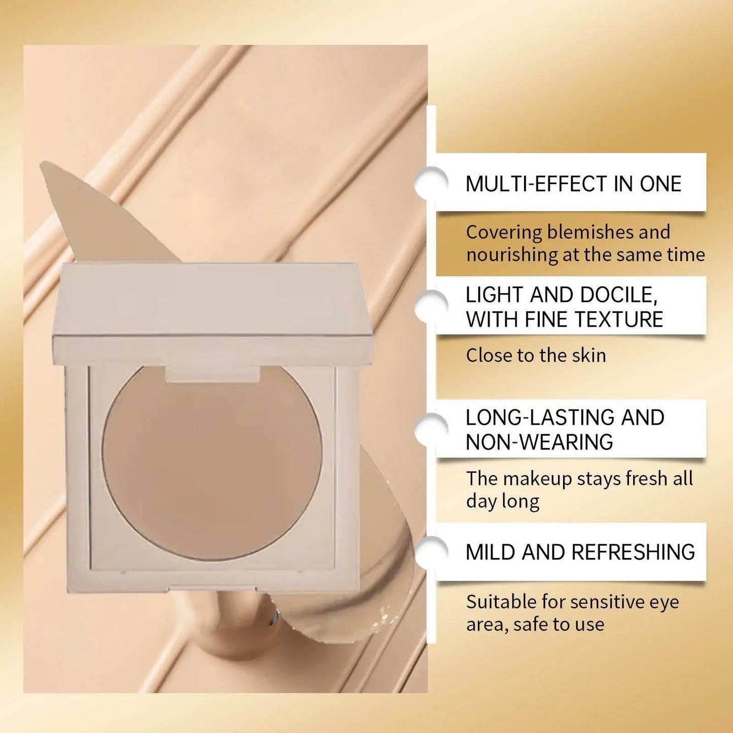 Clay CC Undereye Corrector with Free Brush